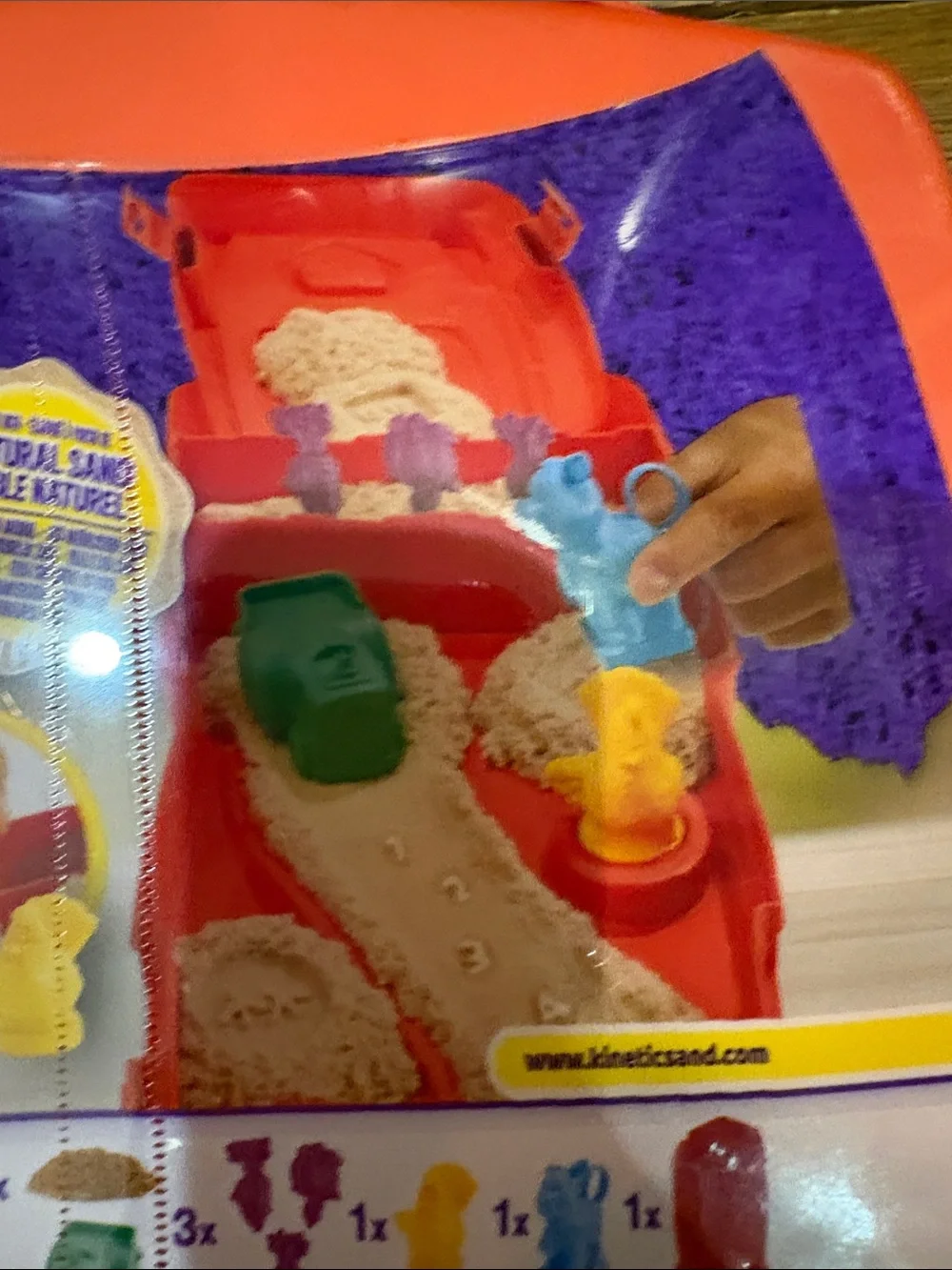 Kinetic sand sandy